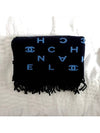 Logo Wool Cashmere Scarf AA7676 - CHANEL - BALAAN 3