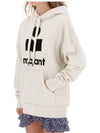 Mansell Logo Over Hoodie Ecru SW0001FA A1M07E 23EC - ISABEL MARANT - BALAAN 4