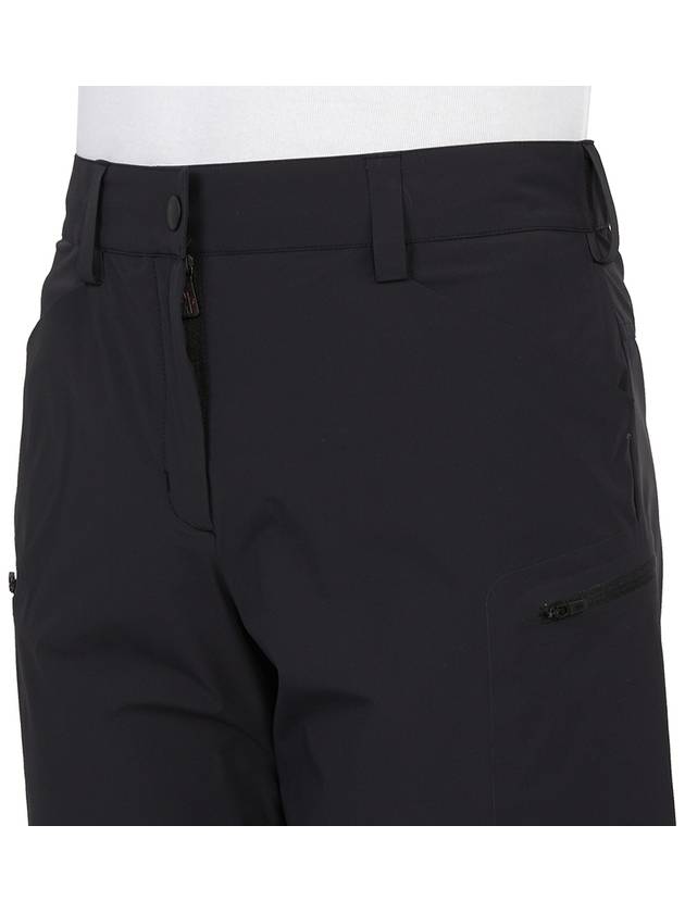 Nylon Cotton Shorts Black - MONCLER - BALAAN 9