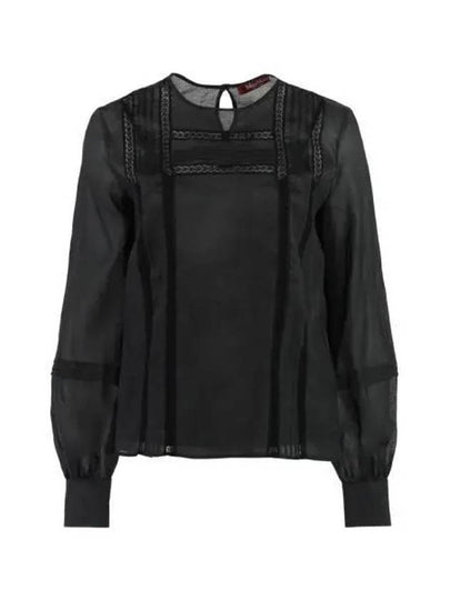 Cervo Blouse Black - MAX MARA - BALAAN 2