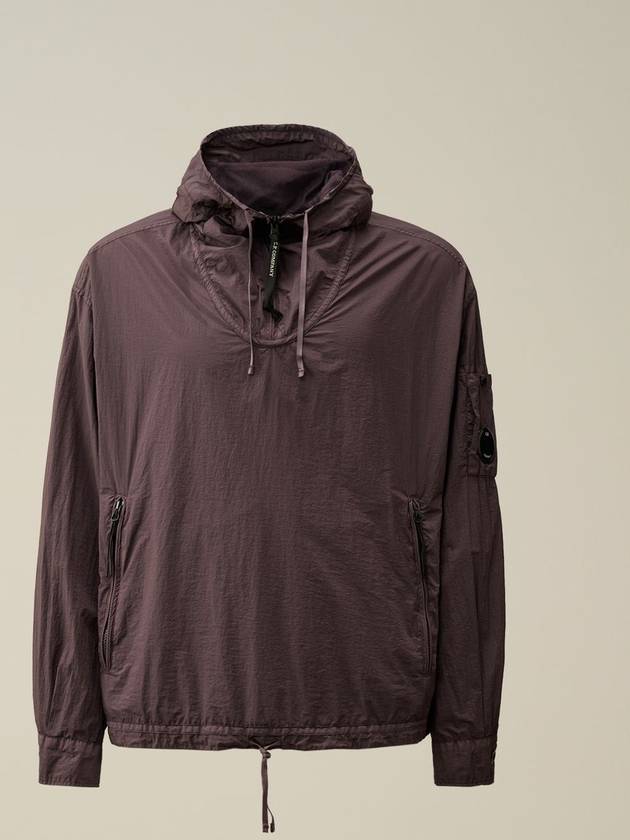 Taylon-L Half Zipped Hoodie Purple - CP COMPANY - BALAAN 2