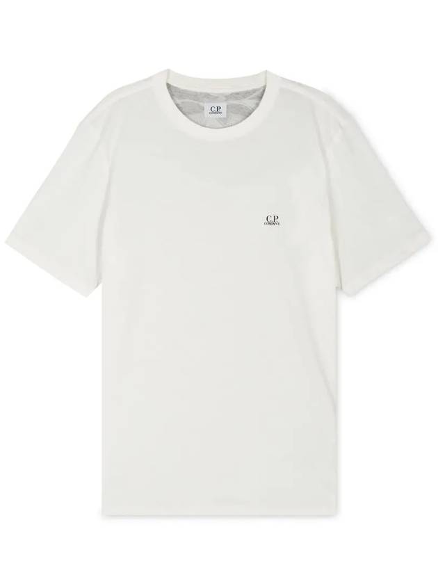 30/1 Jersey Goggle Short Sleeve T-Shirt White - CP COMPANY - BALAAN 4