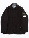 David TC Car Jacket Black - STONE ISLAND - BALAAN 4