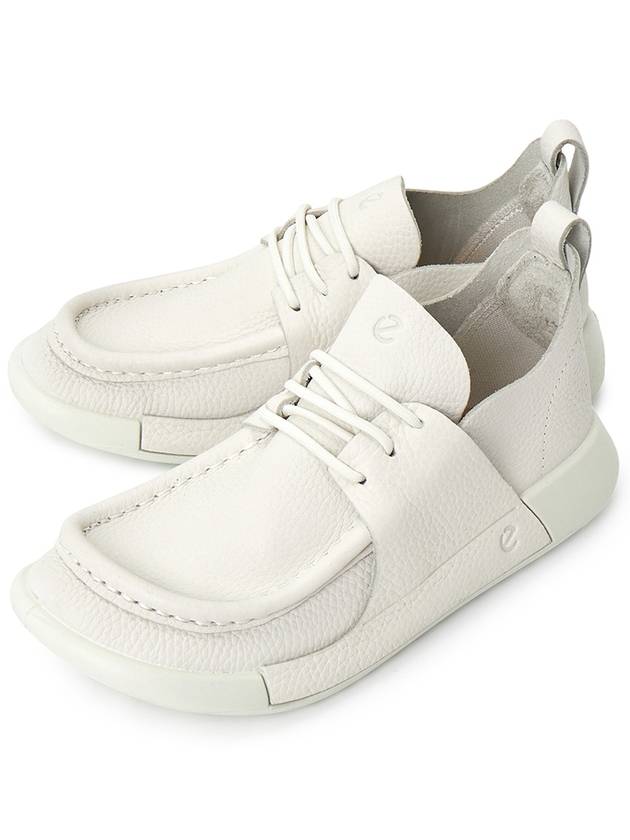 Cozmo Moccasin Low Top Sneakers White - ECCO - BALAAN 2