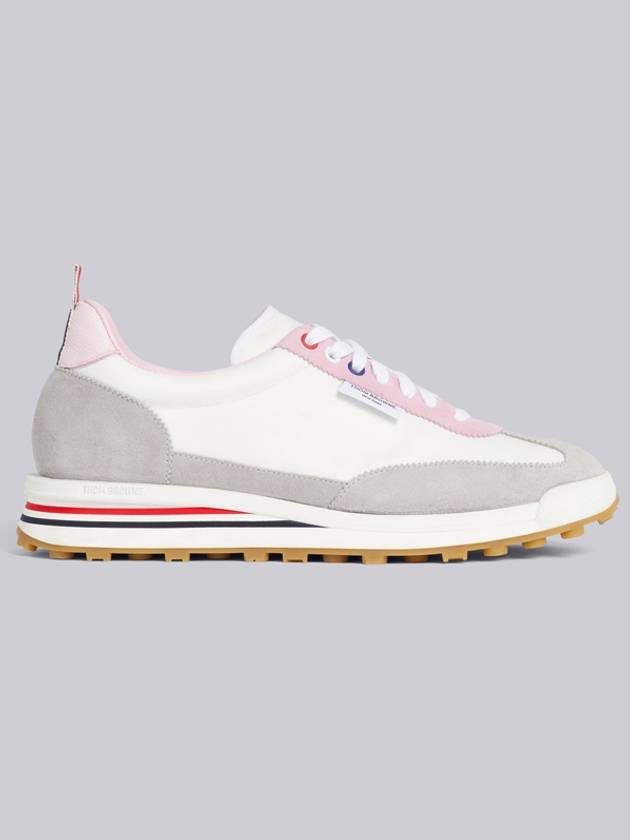 Tech Runner Suede Sneakers MFD228C 06552 680 - THOM BROWNE - BALAAN 1