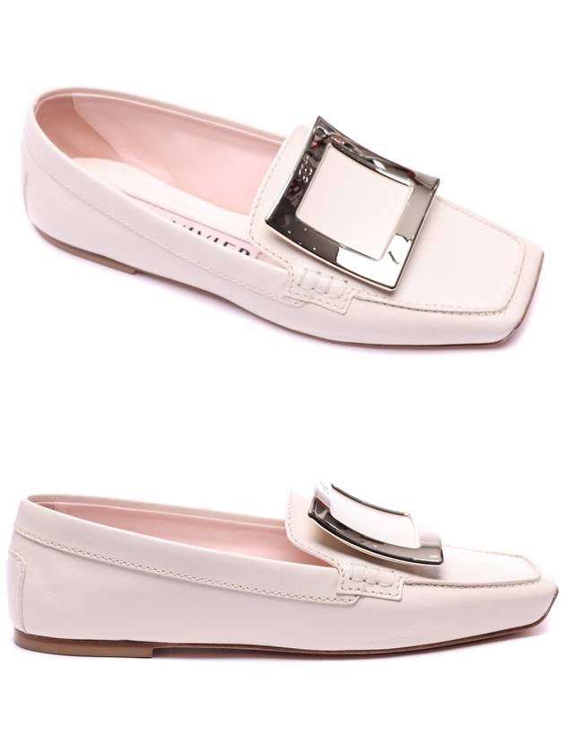 Women's Viv Driver Metal Buckle Loafers - ROGER VIVIER - BALAAN 1