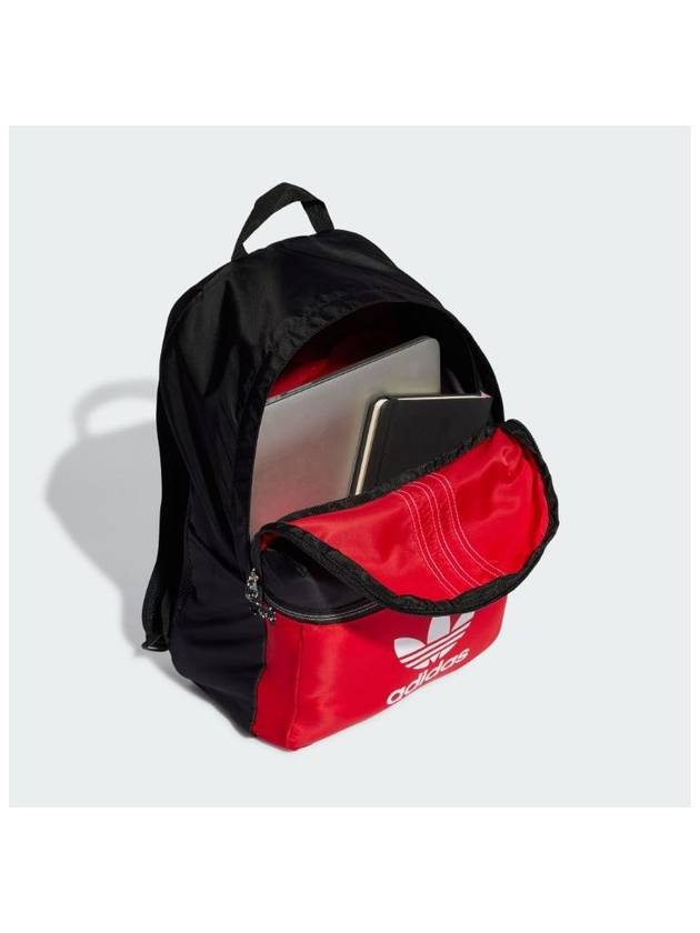 Adicolor Backpack IS4561 Black Red - ADIDAS - BALAAN 2