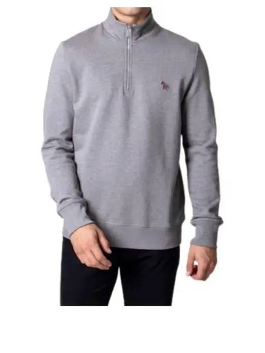 Zebra Zip-Up Sweatshirt Grey - PAUL SMITH - BALAAN 2