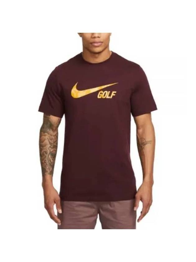 Men's Golf Swoosh Tee FD0035 652 M NK TEE - NIKE - BALAAN 1