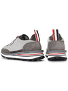 Suede Tech Runner Low Top Sneakers Grey - THOM BROWNE - BALAAN 7