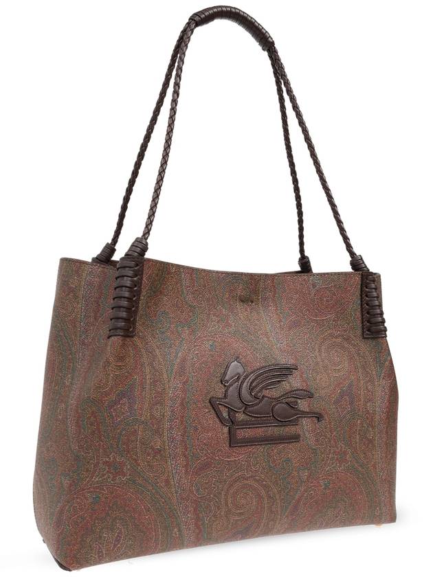 Paisley Libra Tote Bag Brown - ETRO - BALAAN 5