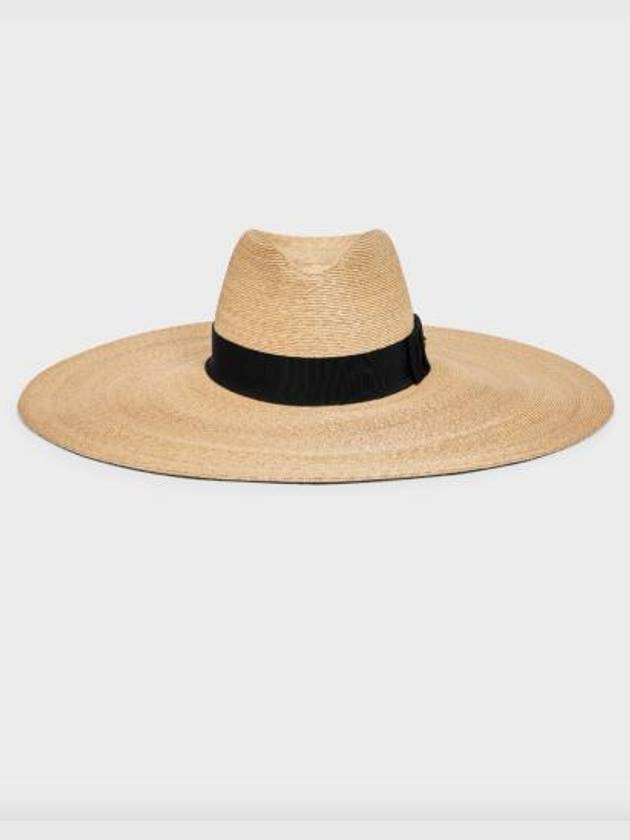 Triomphe Wide-Brimmed Hat Natural Black - CELINE - BALAAN 2