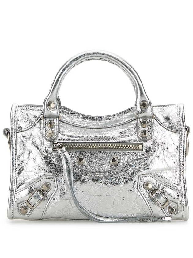 Women s Le City Mini Shoulder Bag Silver - BALENCIAGA - BALAAN 2