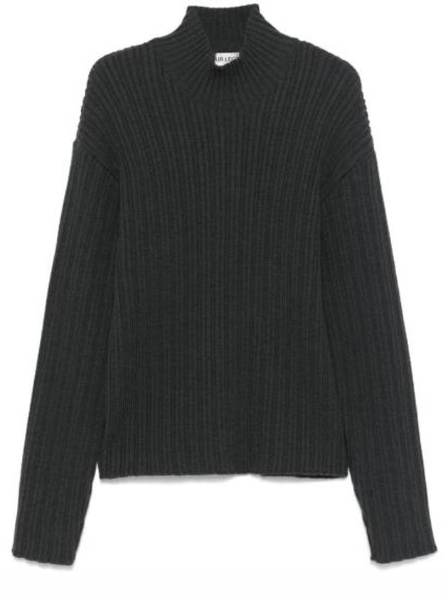 Funnel Neck Knit Top Grey - OUR LEGACY - BALAAN 1