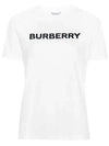 Short Sleeve T-Shirt 8080325 A1464 WHITE - BURBERRY - BALAAN 3