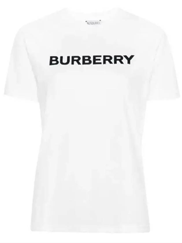 Short Sleeve T-Shirt 8080325 A1464 WHITE - BURBERRY - BALAAN 3