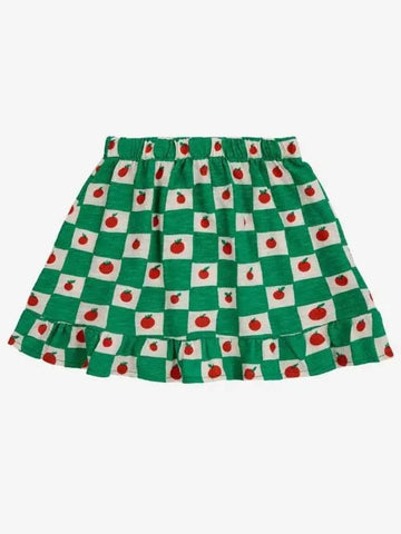 Tomato All Over Skirt 124AC088 Italian Kids - BOBO CHOSES - BALAAN 1