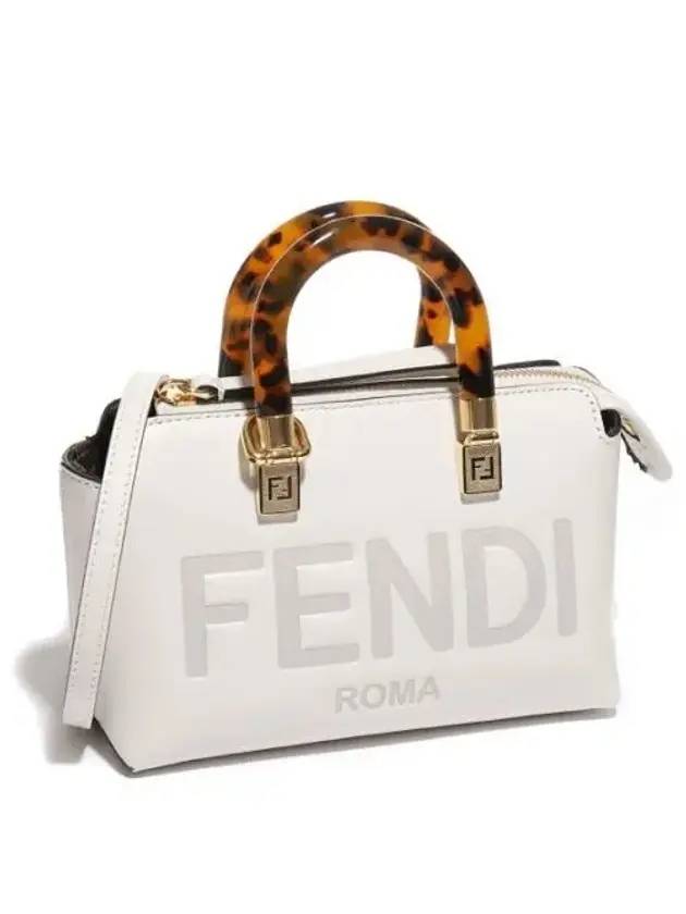 By The Way Small Leather Tote Bag White - FENDI - BALAAN 2