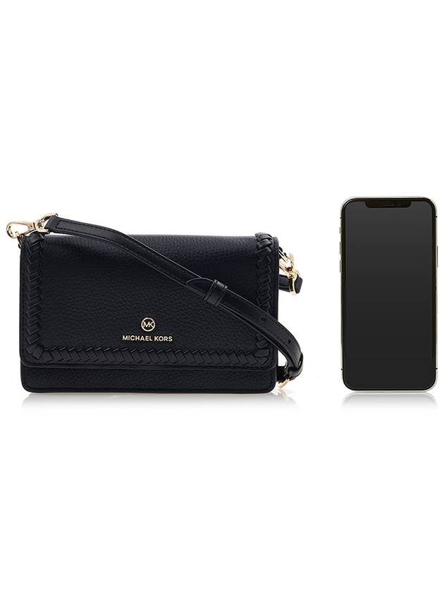 Jet Set Charm Leather Cross Bag Black - MICHAEL KORS - BALAAN 7