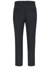 Men's Tapered One-Tuck Set-up Pants Dark Green SW21EPA01DG - SOLEW - BALAAN 3