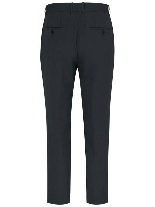 Men's Tapered One-Tuck Set-up Pants Dark Green SW21EPA01DG - SOLEW - BALAAN 3