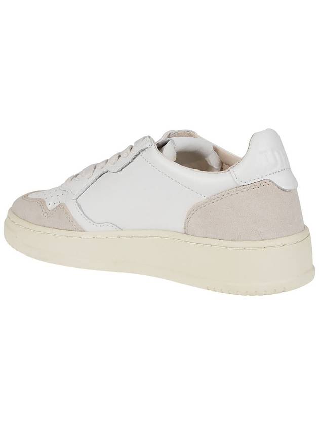 Medalist Goatskin Low Top Sneakers White - AUTRY - BALAAN 4