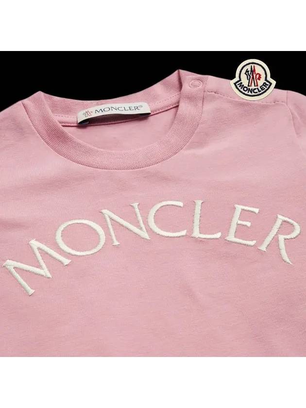 Baby Girl One Piece Light Pink 8I00004 8790N 525 2A 3A - MONCLER - BALAAN 4