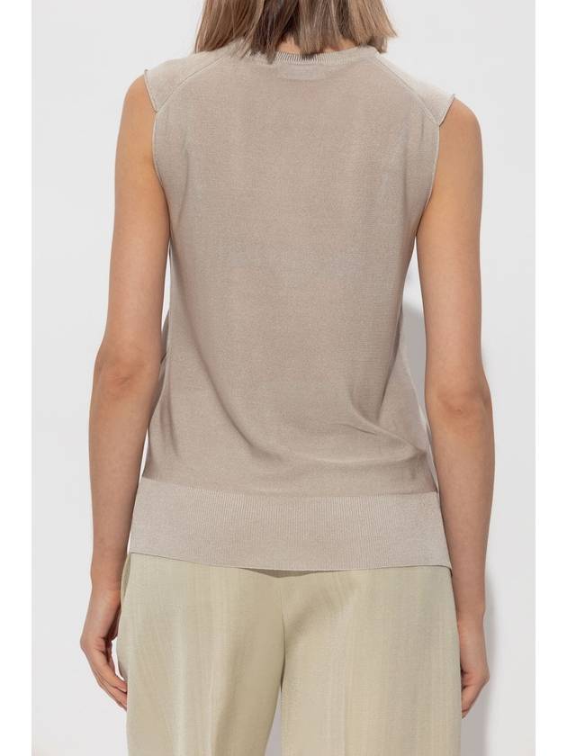 JIL SANDER Sleeveless Top, Women's, Grey - JIL SANDER - BALAAN 4