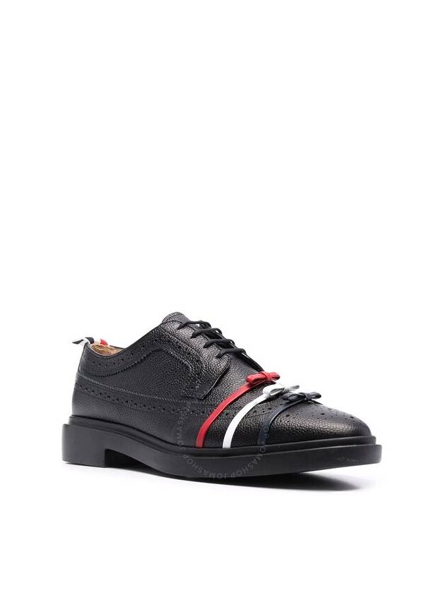 Bow Longwing Brogue Black - THOM BROWNE - BALAAN 3