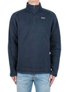 Men's Better Sweater Quater Zip Fleece Jacket Navy - PATAGONIA - BALAAN 3