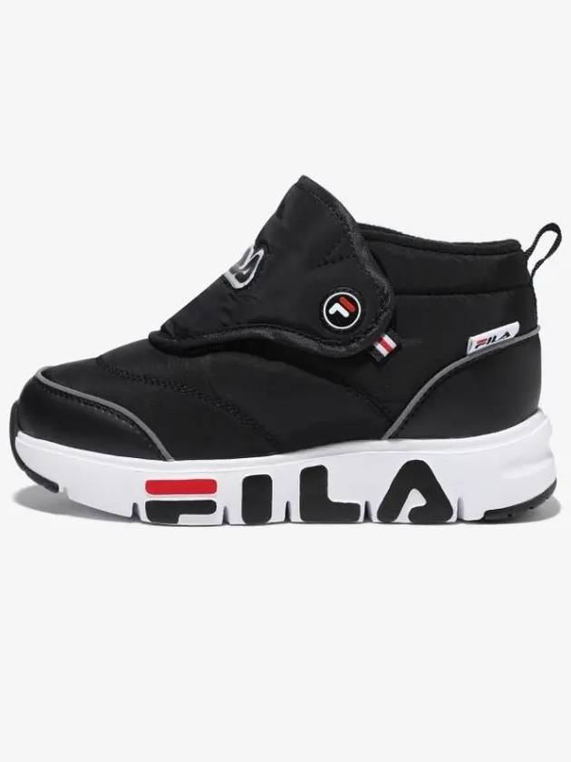 Kkumi Mid Boots Logo Black 3XM01597D 001 200 - FILA - BALAAN 2