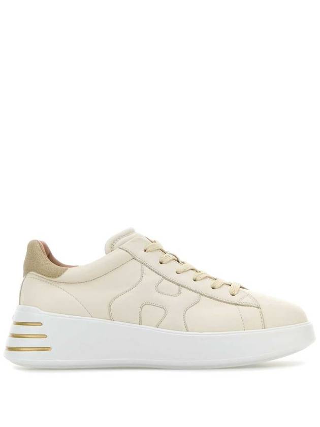 leather low-top sneakers beige - HOGAN - BALAAN 2