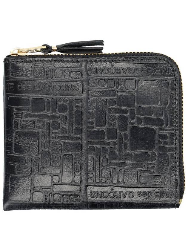 Comme Des Garçons Embossed Logotype Wallet - COMME DES GARCONS - BALAAN 1