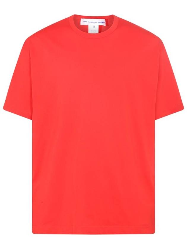 Shirt RED COTTON T SHIRT FKT0150513 - COMME DES GARCONS - BALAAN 1