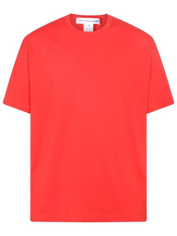 Shirt RED COTTON T SHIRT FKT0150513 - COMME DES GARCONS - BALAAN 1