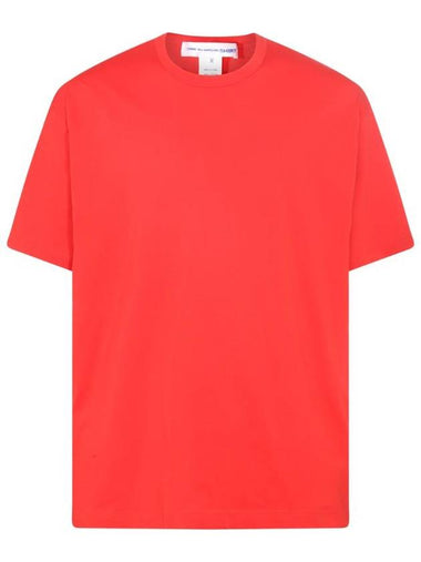 Shirt RED COTTON T SHIRT FKT0150513 - COMME DES GARCONS - BALAAN 1