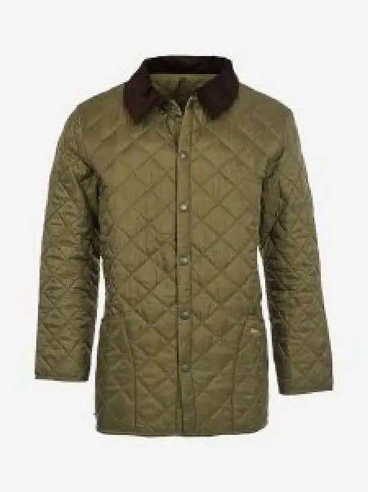 Riddesdale Quilted Jacket Olive - BARBOUR - BALAAN 2
