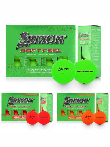 SOFT FEEL BRITE 2 piece golf ball - SRIXON - BALAAN 1