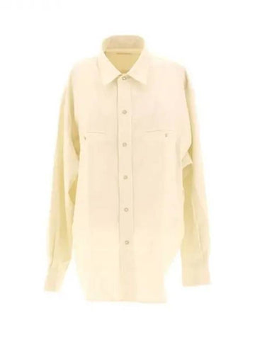 Welt pocket decoration cotton shirt 271494 - LEMAIRE - BALAAN 1