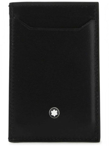 Meisterstück Pocket 3CC Card Wallet Black - MONTBLANC - BALAAN 1