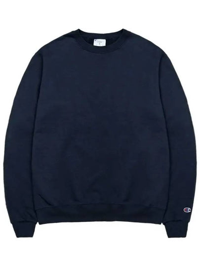 Power Blend Fleece Crew Neck Sweatshirt S600 Navy - CHAMPION - BALAAN 2