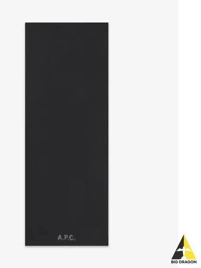 William Merino Wool Muffler Black - A.P.C. - BALAAN 2