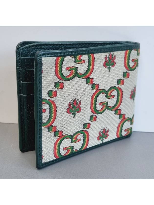 100th Anniversary GG Canvas Half Wallet - GUCCI - BALAAN 2