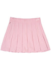 Pleated Skirt Tennis Skirt PINK T22WTK0116 - TRIMERE - BALAAN 2