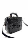 Patent cosmetic top handle tote bag and shoulder - CHANEL - BALAAN 5