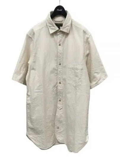 British Officers Short Sleeve Shirt White - NIGEL CABOURN - BALAAN 2