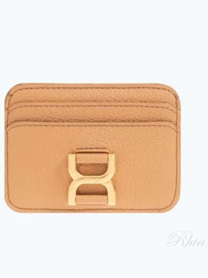 Marcie Leather Card Wallet Beige - CHLOE - BALAAN 2