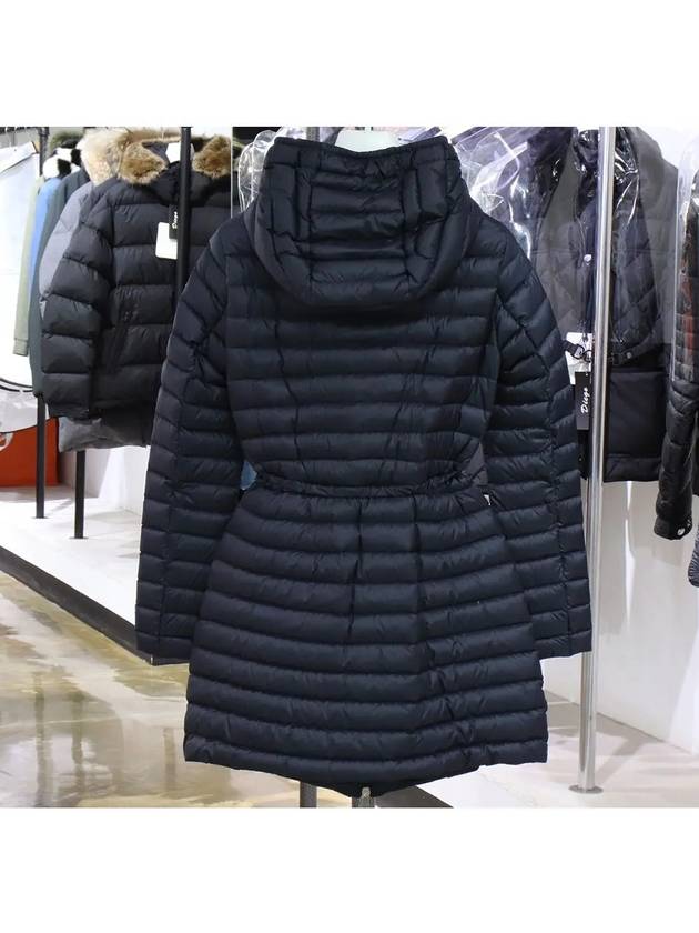 Babel long goose down padded jacket navy 1C10100 - MONCLER - BALAAN 3