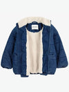 Funny Face Denim Quilted Jacket B224AC127 Italian Kids - BOBO CHOSES - BALAAN 3