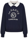 Knit collar color combination Lasante sweatshirt MW3WP315 - P_LABEL - BALAAN 7